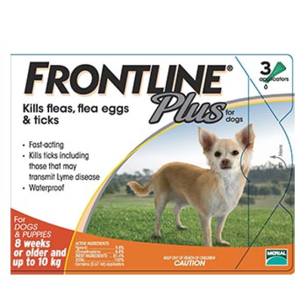 FRONTLINE Plus for Dogs 狗用殺蝨滴 (小型犬專用)